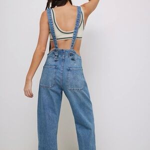 NWOT - We The Free Sweet Pea Overalls